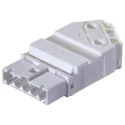 Wieland GESIS Series 4-Pole Male Screw Cable Connector 16A, 250V, IP20 91.942.3053.0