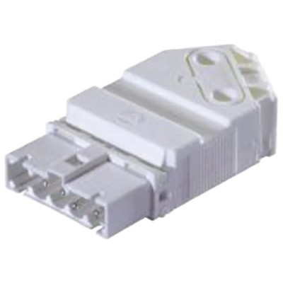 Wieland GESIS Series 4-Pole Male Screw Cable Connector 16A, 250V, IP20 91.942.3053.0