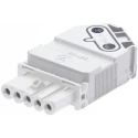 Wieland GESIS Series 5-Pole Cable Power Female Screw Connector 16A 250V IP20 91.951.3053.0