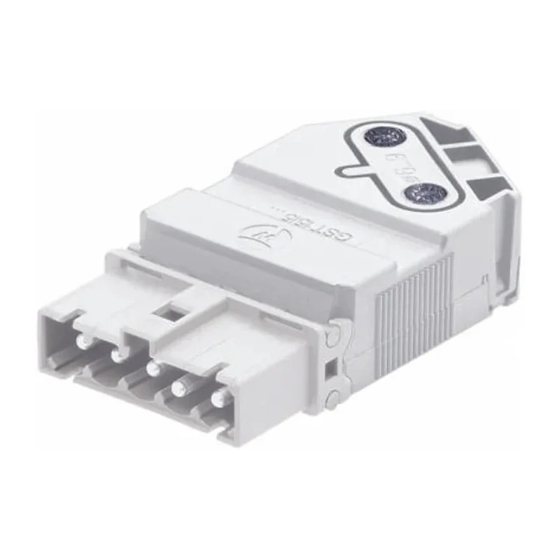 Wieland GESIS Series Cable Power Male Screw Connector 5-Pole 16A 250V IP20 91.952.3053.0