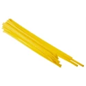 RS PRO Heat Shrink Tubing Yellow 6.4 mm Sleeve Diameter x 1.2 m Length 2:1 Ratio 399-524