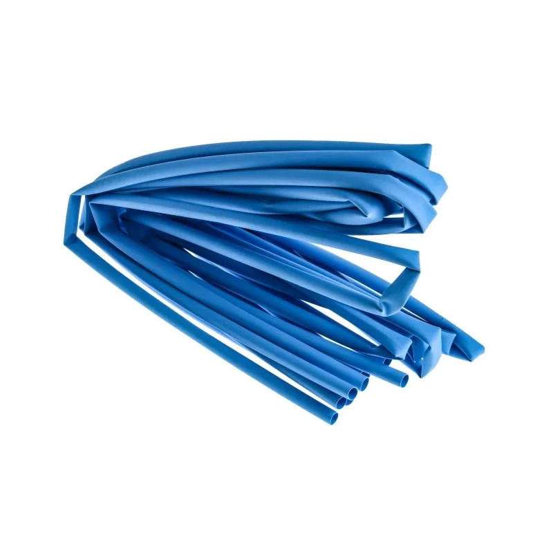 RS PRO Heat Shrink Tubing Blue 4.8 mm Sleeve Diameter x 1.2 m Length Polyolefin Flame Retardant 2:1 Ratio 397-900