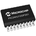 Microchip 16 Bit PIC Microcontroller with 12kB FLASH Memory, 80 MHz, 18-Pin SOIC PIC24HJ12GP201-I/SO