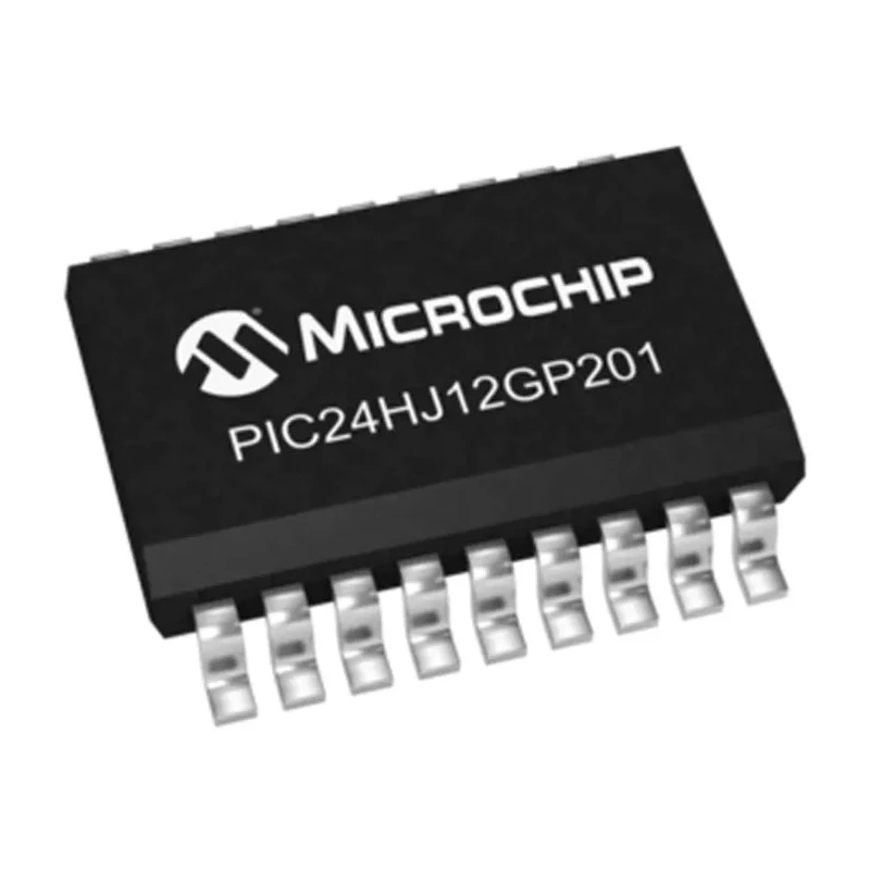 Microchip 16 Bit PIC Microcontroller with 12kB FLASH Memory, 80 MHz, 18-Pin SOIC PIC24HJ12GP201-I/SO