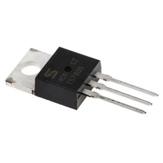 Taiwan Semiconductor Voltage Regulator 35V TO-220 3-Pin TS7805CZ COG