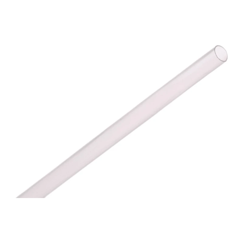 RS PRO Halogen Free Heat Shrink Tubing Clear Polyolefin 3.2 mm Sleeve Diameter x 1.2 m Length 2:1 Ratio 399-912