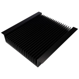 RS PRO Universal Rectangular Aluminium Heatsink 0.32K/W Thermal Resistance 46 mm Height 250 mm Length 240 mm Width 400-062