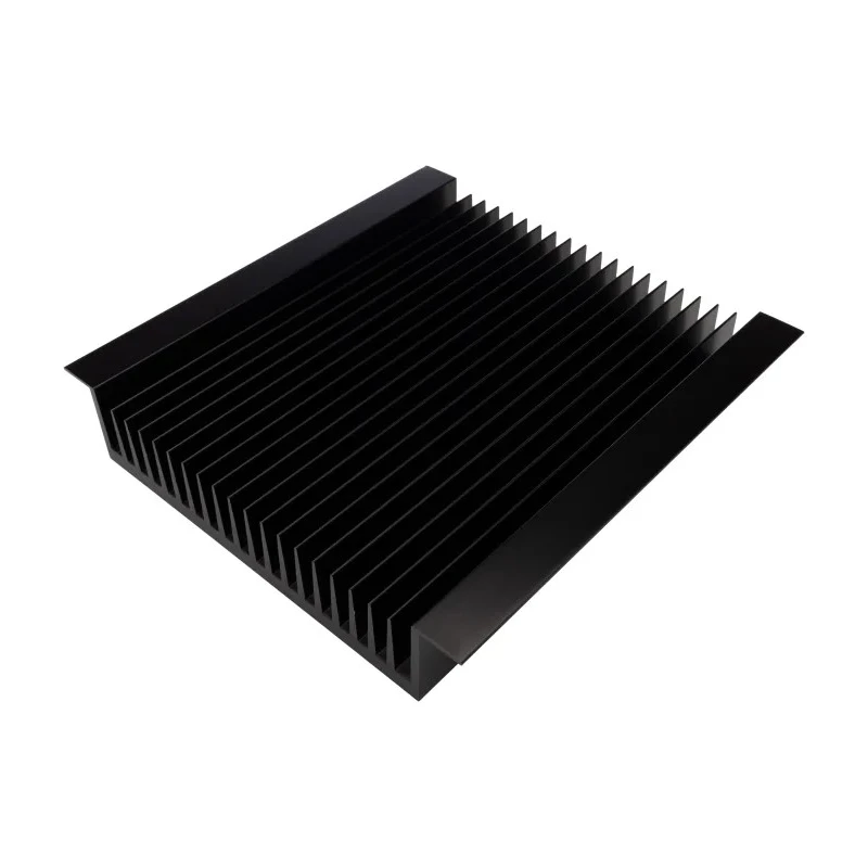 RS PRO Universal Rectangular Aluminium Heatsink 0.32K/W Thermal Resistance 46 mm Height 250 mm Length 240 mm Width 400-062