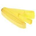 RS PRO Heat Shrink Tubing Yellow 25.4 mm Sleeve Diameter x 1.2m Length Polyolefin Flame Retardant 2:1 Ratio 399-647