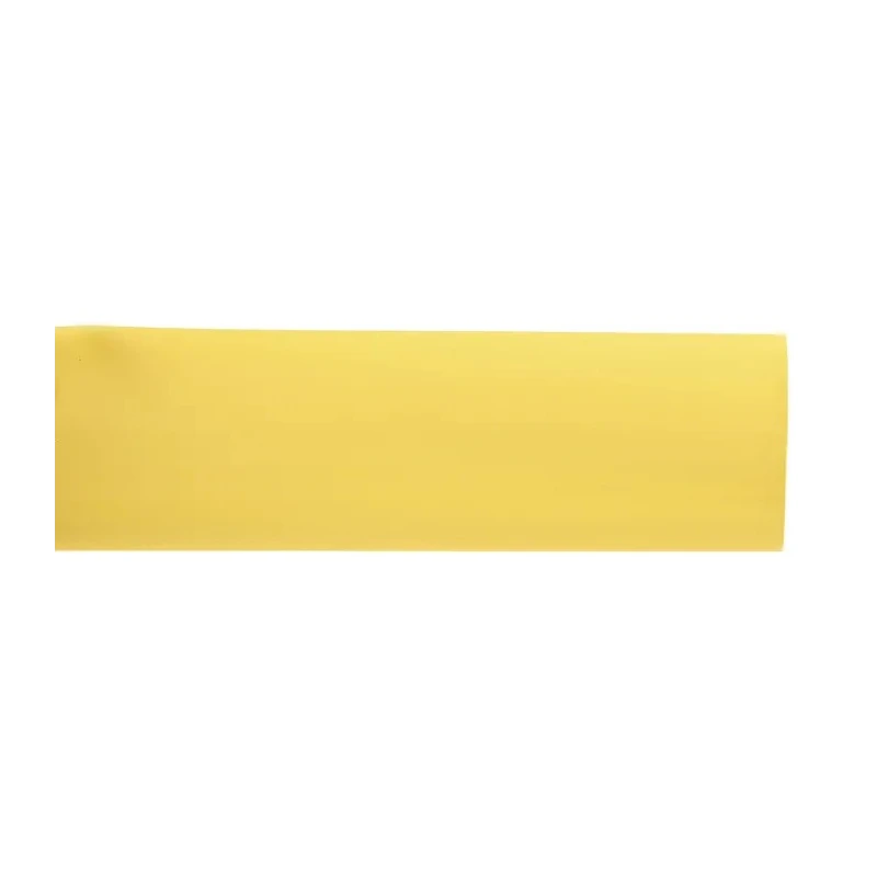RS PRO Heat Shrink Tubing Yellow 25.4 mm Sleeve Diameter x 1.2m Length Polyolefin Flame Retardant 2:1 Ratio 399-647