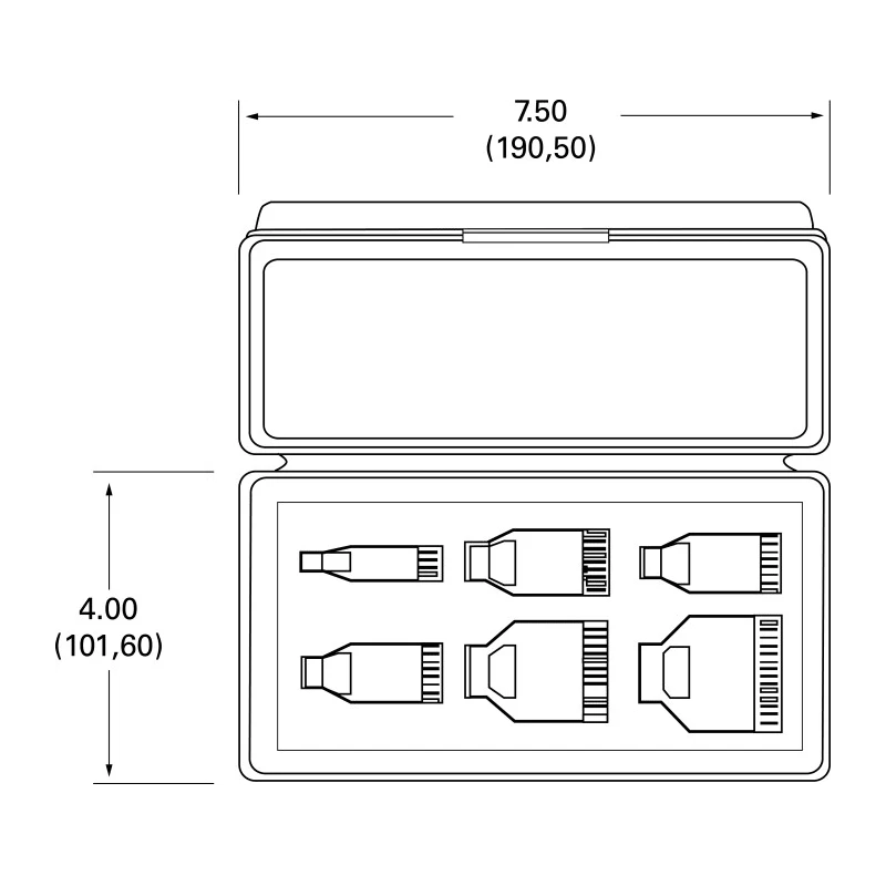 Pomona Test Lead Kit with Test Clip, Jumper Lead, Contact POMONA 5514-RS