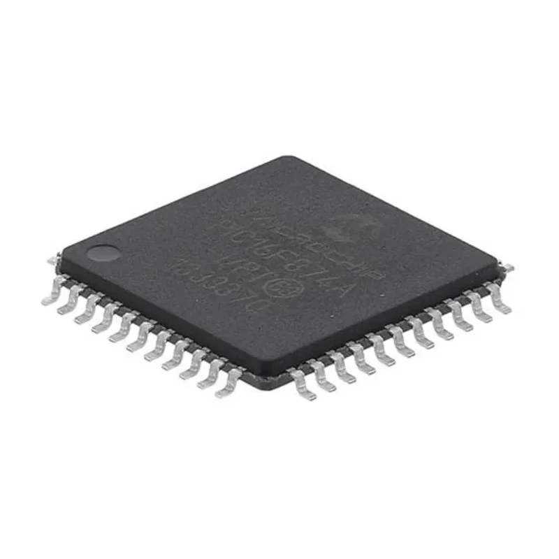 Microchip 8-bit PIC Microcontroller, PIC16F Series, 20 MHz, 7.2 kB Flash, 128B FLASH, 44-Pin TQFP PIC16F874A-I/PT