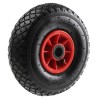 Guitel Hervieu Trolley Wheel 260mm Diameter Rubber Tyre, Polypropylene Hub, Roller Bearing, 150kg Load Capacity 3588121