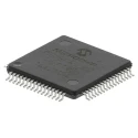 Microchip 8-Bit PIC18F Microcontroller 128kB FLASH, 64-Pin TQFP, 41.67 MHz PIC18F67J60-I/PT