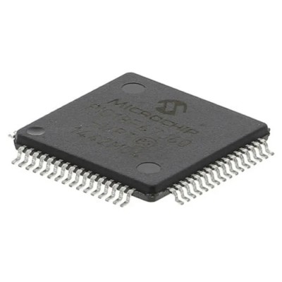 Microchip 8-Bit PIC18F Microcontroller 128kB FLASH, 64-Pin TQFP, 41.67 MHz PIC18F67J60-I/PT