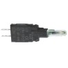 Schneider Electric Harmony XB6 Series Light Block, 230 V AC/DC, Green LED Illumination ZB6EM3B