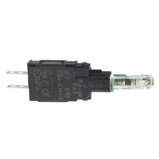 Schneider Electric Harmony XB6 Series Light Block Red LED, 240V AC/DC ZB6EM4B