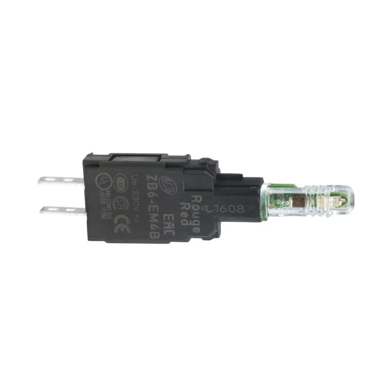 Schneider Electric Harmony XB6 Series Light Block Red LED, 240V AC/DC ZB6EM4B