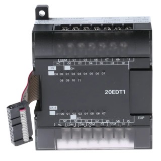 Omron CP1W Series PLC Expansion Module with 12 Voltage Inputs and 8 Transistor Outputs 24V DC 