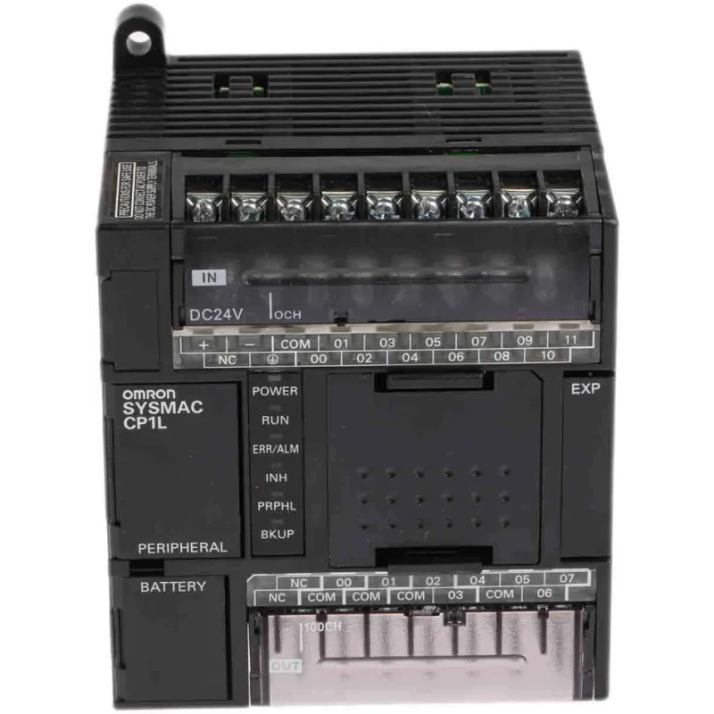 Omron PLC CPU 12-Input PNP/NPN 8 Outputs Relay Output 2A USB Communication Ladder Logic CP1L