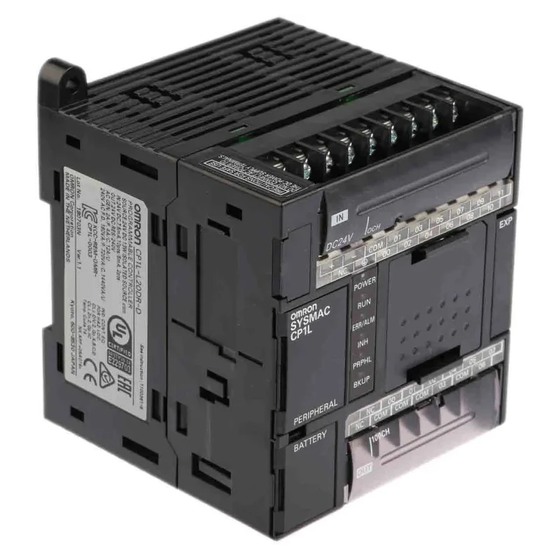 Omron PLC CPU 12-Input PNP/NPN 8 Outputs Relay Output 2A USB Communication Ladder Logic CP1L