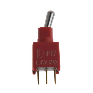 RS PRO Toggle Switch, PCB Mount, On-On, SPDT, Through Hole Terminal, 15 V dc, 240 V ac 401-709