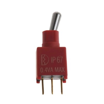 RS PRO Toggle Switch, PCB Mount, On-On, SPDT, Through Hole Terminal, 15 V dc, 240 V ac 401-709
