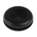 Essentra Black Polyvinyl Chloride Cable Grommet 16 mm Panel Hole Diameter for 12.5 mm Cable DG-19427