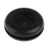 Essentra Black Polyvinyl Chloride Cable Grommet 16 mm Panel Hole Diameter for 12.5 mm Cable DG-19427