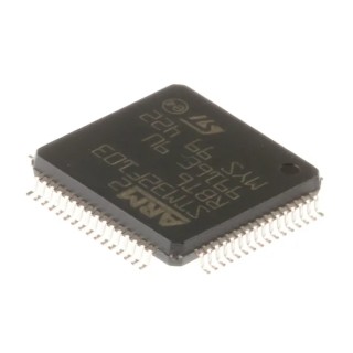 STMicroelectronics STM32F103RBT6 32 bit ARM Cortex M3 Microcontroller 72 MHz 128kB FLASH 64-Pin LQFP