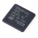 STMicroelectronics 32 bit ARM Cortex M3 STM32F1 Microcontroller 128kB FLASH 72 MHz 100-Pin LQFP STM32F103VBT6