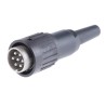 Amphenol Industrial C 091 B 7 Pole Straight M16 DIN Plug, 5A, 300V AC, IP40, Screw Cable Male T3434501