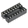 Winslow 2.54 mm Pitch Vertical 16 Way Through Hole Stamped Pin Open Frame DIL Socket, 10A W3116TRC