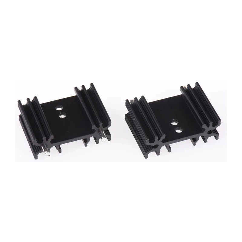 AAVID THERMALLOY Heatsink for PCBs, LEDs, Electronic Components, 11.4°C/W Thermal Resistance, 25 mm x 12.5 mm x 25 mm 437856