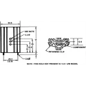 AAVID THERMALLOY Heatsink for PCBs, LEDs, Electronic Components, 11.4°C/W Thermal Resistance, 25 mm x 12.5 mm x 25 mm 437856