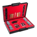 Cinch 11-Piece D-Sub Connector Kit with Screwdown Diecast Backshells RK000080000E000