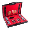 Cinch 11-Piece D-Sub Connector Kit with Screwdown Diecast Backshells RK000080000E000