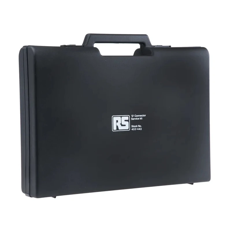 Cinch 11-Piece D-Sub Connector Kit with Screwdown Diecast Backshells RK000080000E000