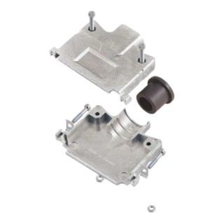 Cinch Zinc Alloy Straight D-Sub Backshell 25 Way RK000090000E000