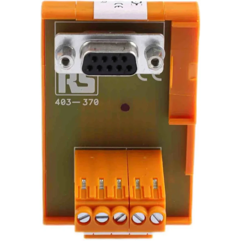 RS PRO 9-Contact Female Interface Module D-Sub Connector DIN Rail Mount 50V 1A 403-370