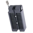 Aries Electronics 2.54 mm Pitch 24 Way DIP Through Hole Test IC Socket 24-6554-10