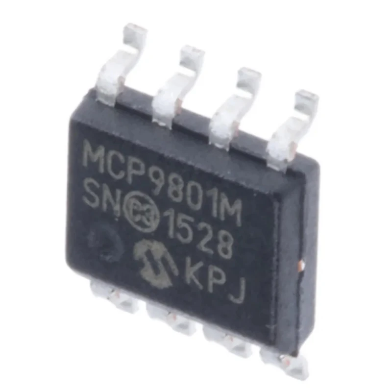 Microchip Digital Output Temperature Converter SMBus Serial-I2C ±0.5°C Accuracy 8-Pin SOIC MCP9801