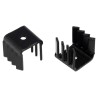 AAVID THERMALLOY Heatsink for PCBs, Electronic Components, LEDs 21°C/W Thermal Resistance 19 mm x 22 mm x 19 mm TV4G