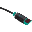 Pepperl + Fuchs Diffuse Photoelectric Sensor, Barrel Style, 400 mm Detection Range, NPN Output, IP67 GLV18-8-400-S/25/102/115