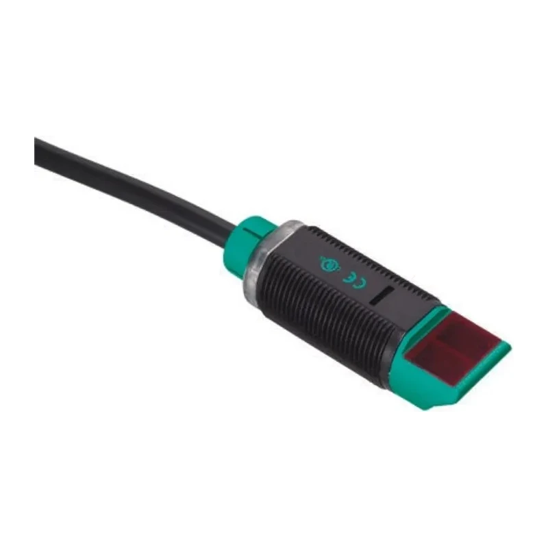 Pepperl + Fuchs Diffuse Photoelectric Sensor, Barrel Style, 400 mm Detection Range, NPN Output, IP67 GLV18-8-400-S/25/102/115