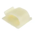 RS PRO Natural Nylon Cable Clip Self-Adhesive 15.75 mm Max Bundle Diameter 32.5 mm x 28.3 mm x 15.2 mm 404-427