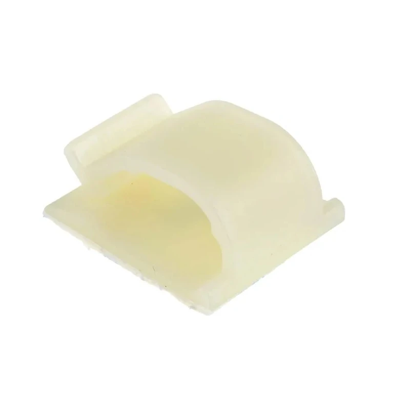 RS PRO Natural Nylon Cable Clip Self-Adhesive 15.75 mm Max Bundle Diameter 32.5 mm x 28.3 mm x 15.2 mm 404-427