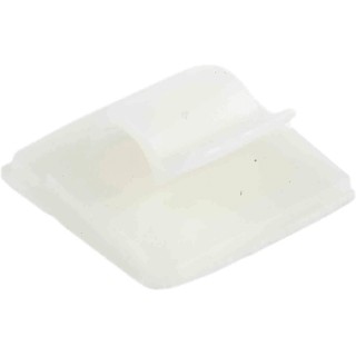 RS PRO Natural Nylon Self-Adhesive Cable Clip 4.06 mm Max Bundle Diameter 19 mm Length 19 mm Width 7.2 mm Depth 404-459