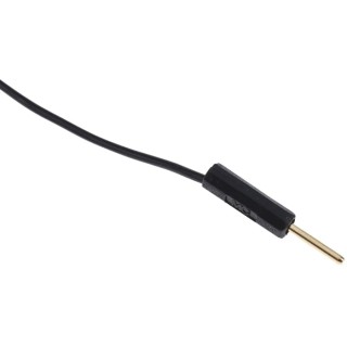Staubli Connector Test Lead 3A, 30 V AC, 60 V DC, Black, 300 mm Lead Length 28.0026-030-21