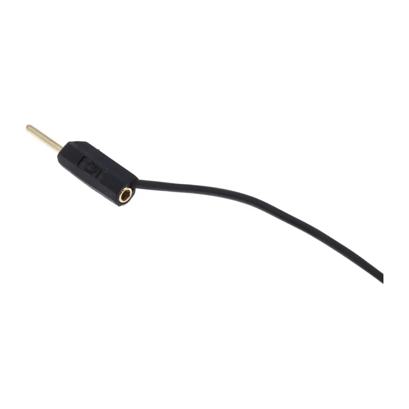 Staubli Connector Test Lead 3A, 30 V AC, 60 V DC, Black, 300 mm Lead Length 28.0026-030-21